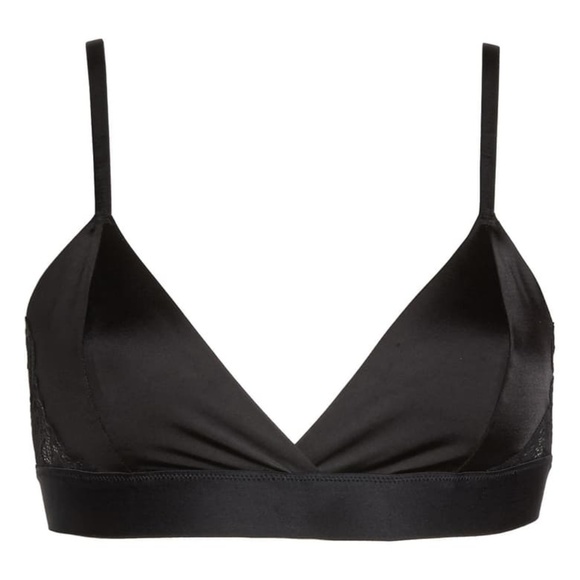 SAM EDELMAN Bonded Bralette Black - Picture 4 of 5